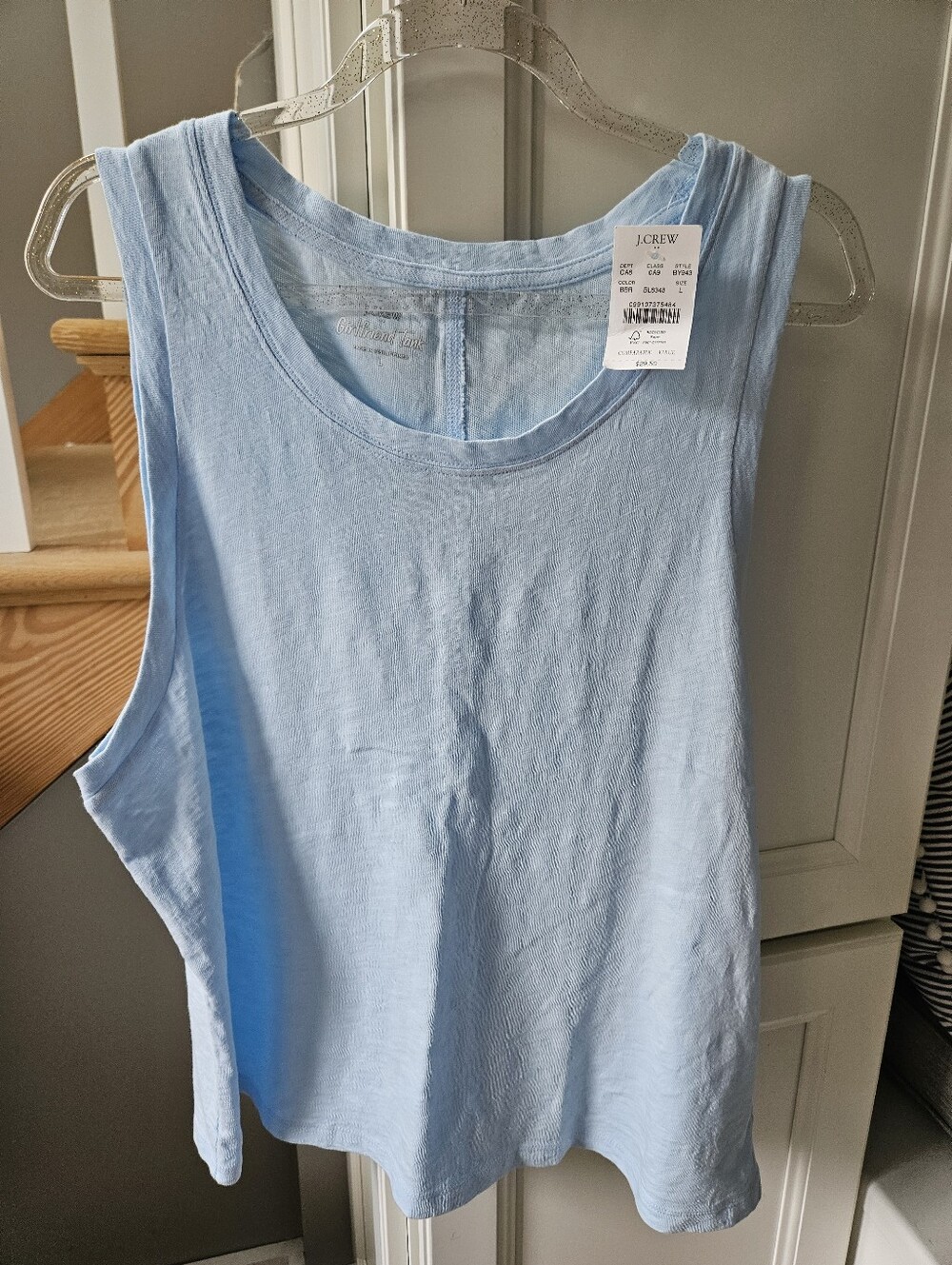 J. Crew Pale Blue Women's Tank